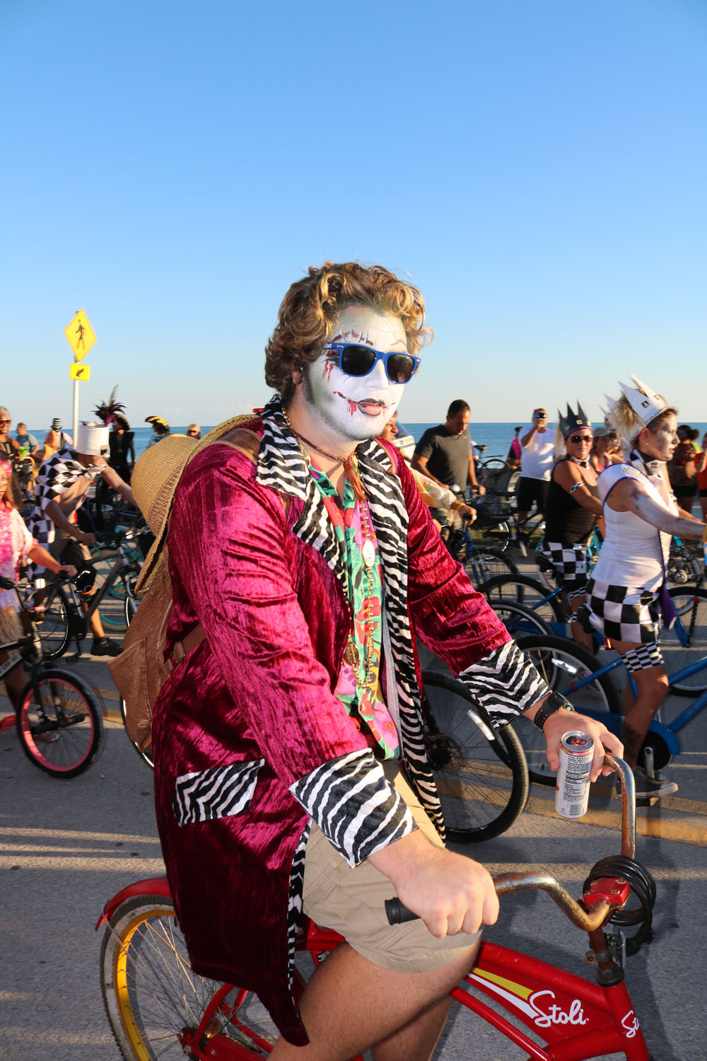 Zombie Bike Ride 2018 photo - Duval Street, Key West